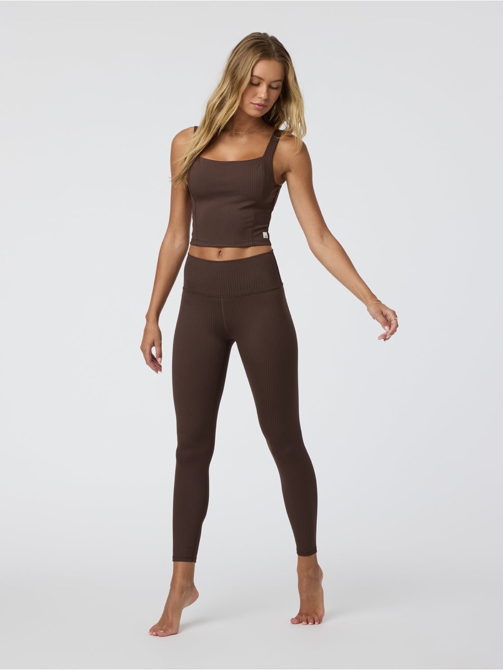 🤎Like New Vuori Inversion Rib Leghing Java Size XS - Picture 3 of 9